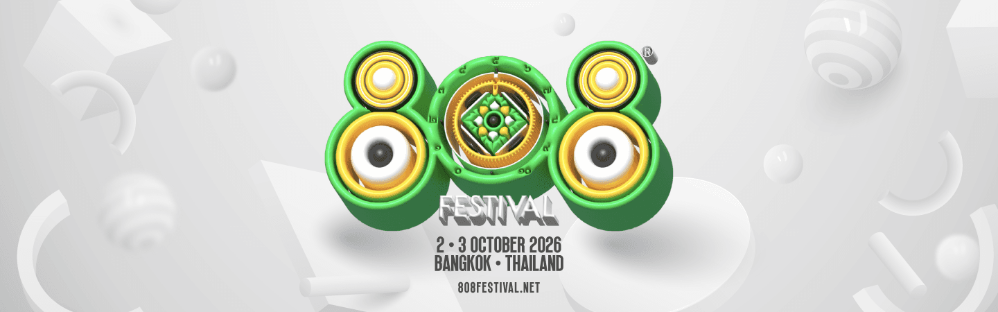 808 festival in bangkok tickets on sale soon with installment options.