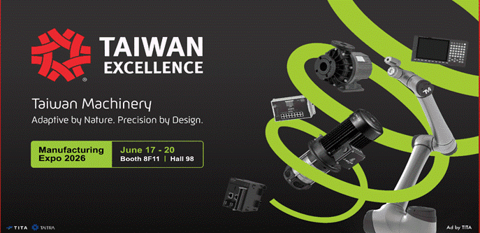 Taiwan Excellence at Manufacturing Expo 2026